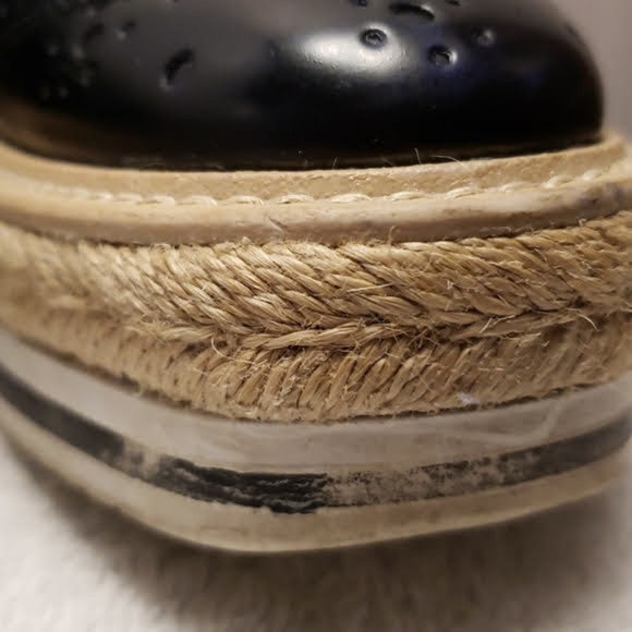 Zara Trafaluc Platform Espadrilles, dark blue, 7 or 7.5 - Picture 16 of 16